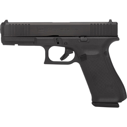 GLOCK 22 Gen5 40 S&W Compact Pistol with 15-Round Capacity and Fixed Sights