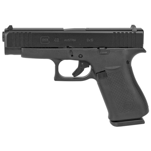 GLOCK 48 9mm Luger Compact Pistol with 10-Round Magazine and Fixed Sights G48AUT