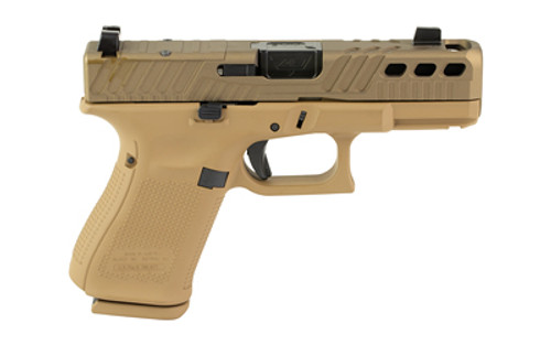 GLOCK 19 Gen5 9mm Luger Compact Pistol with 15-Round Capacity in Tan | Model PA195S204N GLOCK 19 Gen5 9mm Luger Compact Pistol with 15-Round Capacity in Tan | Model PA195S204N