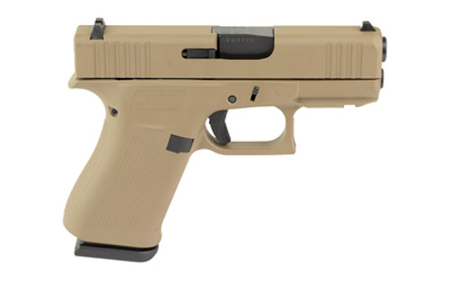 GLOCK 43X 9mm Sub-Compact Striker Fired Pistol with Flat Dark Earth Finish