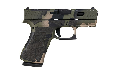 GLOCK 43X MOS 9MM Sub-Compact Pistol with M81 Torn Camo Finish and 10-Round Capacity