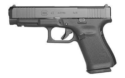 GLOCK 49 Gen 5 MOS 9mm Pistol with 15-Round Capacity and Optics Mounting