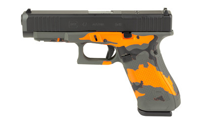 GLOCK 47 Gen5 MOS 9mm Pistol with Blaze Camo Finish - Model PA475S203MOSN