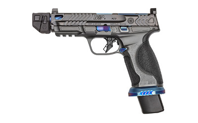 S&W M&P9 M2 MTL HD 9mm with 23-Round Magazine in Gray and Blue