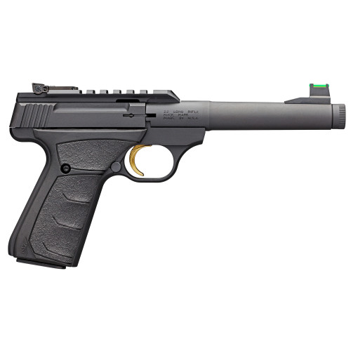 Browning Buck Mark Model BRN051534490 22 LR Semi-Automatic Pistol with Threaded Barrel and Adjustable Sights