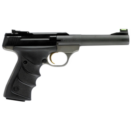 Browning Buck Mark Model BRN051448490 22 LR Semi-Automatic Pistol with 5.5-inch Barrel and Fiber Optic Sights Browning Buck Mark Model BRN051448490 22 LR Semi-Automatic Pistol with 5.5-inch Barrel and Fiber Optic Sights