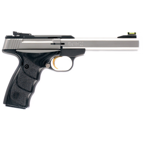 Browning Buck Mark Model BRN051427490 22 LR Semi-Automatic Pistol with 5.5-inch Barrel and Fiber Optic Sights Browning Buck Mark Model BRN051427490 22 LR Semi-Automatic Pistol with 5.5-inch Barrel and Fiber Optic Sights