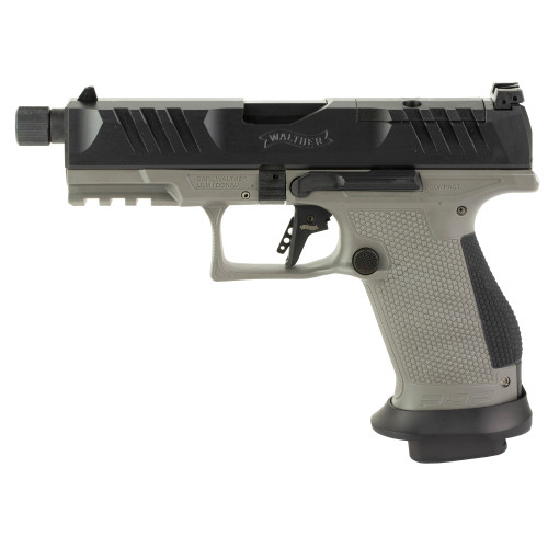 Walther PDP Pro 9mm Compact Handgun with Threaded Barrel - 4.6 inches, 18 Rounds