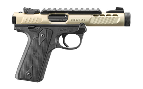 Ruger Mark IV 22/45 Lite .22 LR Semi-Automatic Pistol with Threaded Barrel and Adjustable Sights