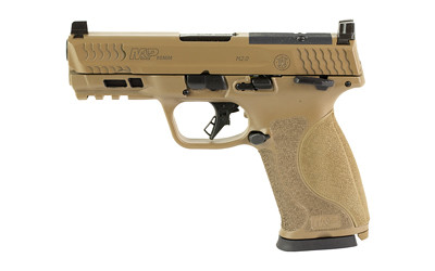 Smith & Wesson M&P M2.0 10mm Full-Size Pistol with 4-inch Barrel and 15-Round Capacity in Flat Dark Earth