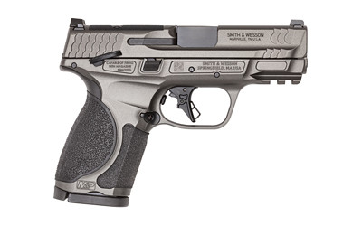 Smith & Wesson M&P M2.0 Compact 9mm Pistol * Tungsten Finish, 3.6 Inch Barrel, 10-Round Capacity