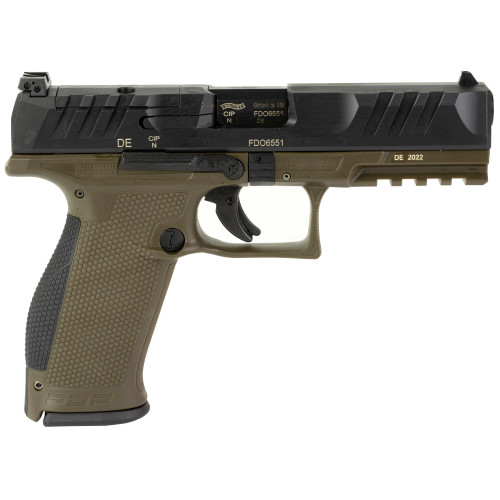 Walther PDP Full Size 9mm Semi-Aautomatic Handgun with Green Optic - Model 2858363