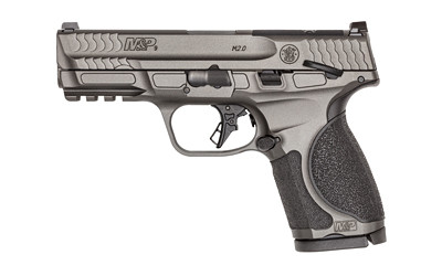 Smith & Wesson M&P M2.0 Compact 9mm Pistol with 15-Round Capacity - Tungsten Aluminum Finish
