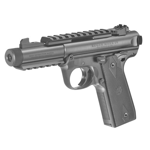 Ruger Mark IV 22/45 .22 LR Pistol with Threaded Barrel and Adjustable Sights - Model 40149