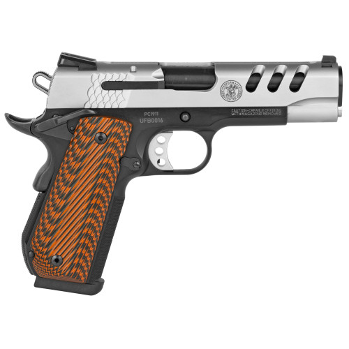 Smith & Wesson Performance Center 1911 in 45 ACP with 4.25-Inch Barrel and Ambidextrous Safety