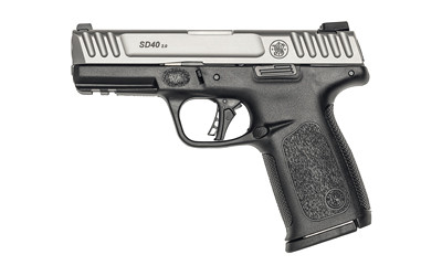 Smith & Wesson SD40 2.0 40 S&W 10-Round Compact Handgun - Black and Silver