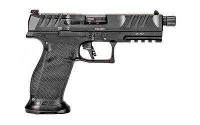 Walther PDP Pro 9mm Full-Size Handgun with Threaded Barrel and Adjustable Sights
