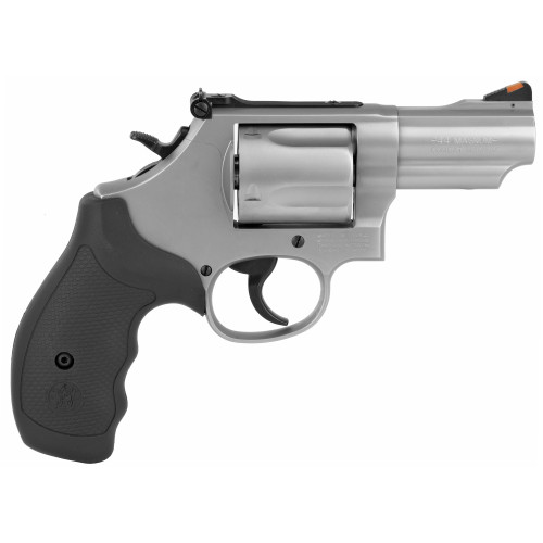 Smith & Wesson Model 69 .44 Magnum Revolver - 2.75-inch Barrel, Stainless Steel, Adjustable Sights