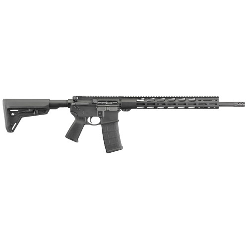 Ruger AR-556 MPR 556 18-inch Black Semi-Automatic Rifle with Magpul MOE SL Stock