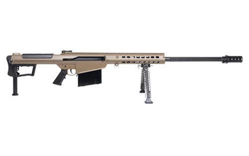 Barrett M107A1 .50 BMG Semi-Automatic Rifle with 29-Inch Barrel in Flat Dark Earth Barrett M107A1 .50 BMG Semi-Automatic Rifle with 29-Inch Barrel in Flat Dark Earth