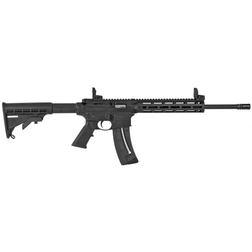 Smith & Wesson M&P15-22 Semi-Automatic Rifle with 16.5-Inch Threaded Barrel and M-LOK Handguard