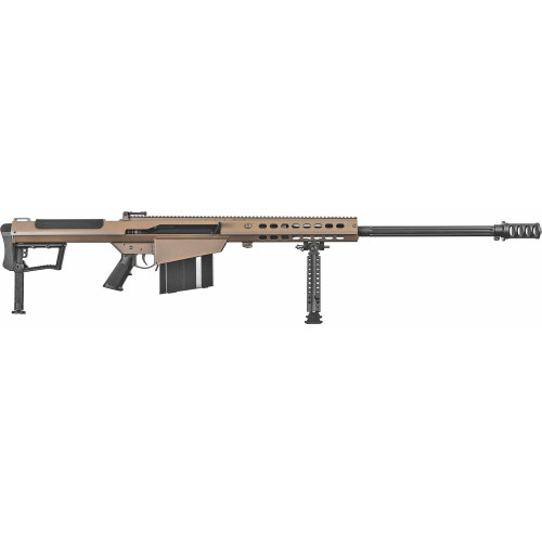 Barrett M107A1 .50 BMG Semi-Automatic Rifle with Flat Dark Earth Finish and Accessories 18065