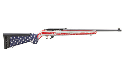 Ruger 10/22 Vote 2024 Edition Semi-Automatic Rifle with American Flag Synthetic Stock