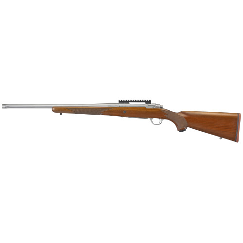 Ruger Hawkeye Hunter Bolt-Action Rifle in 308 Winchester with 20-Inch Threaded Barrel and Walnut Stock Ruger Hawkeye Hunter Bolt-Action Rifle in 308 Winchester with 20-Inch Threaded Barrel and Walnut Stock