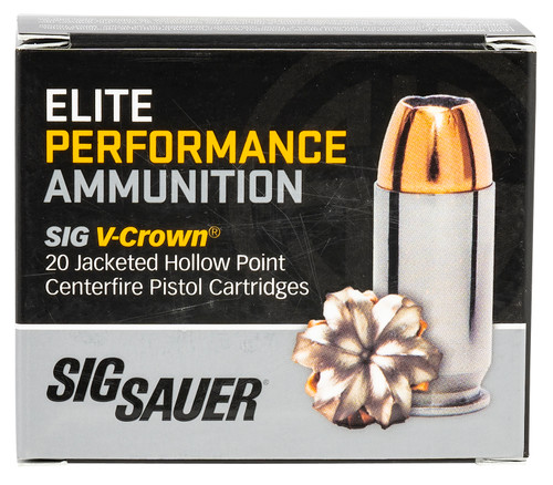 SIG AMMO 10MM 200GR JHP 20/200 SIG AMMO 10MM 200GR JHP 20/200