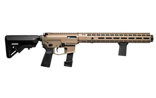 Angstadt Arms Vanquish-9 Suppressed Rifle with 16-inch Barrel in Flat Dark Earth
