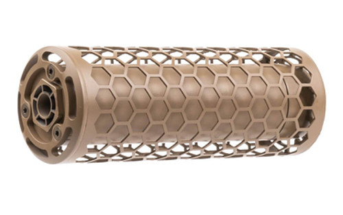Sig Sauer SURG556 Suppressor in Flat Dark Earth with Titanium Heat Shield Sig Sauer SURG556 Suppressor in Flat Dark Earth with Titanium Heat Shield