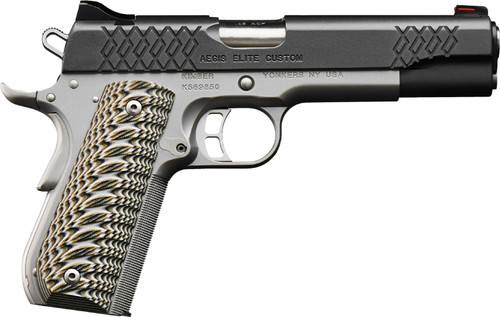 Kimber Aegis Elite Custom 45 ACP Semi-Auto Pistol with Fiber Optic Sights
