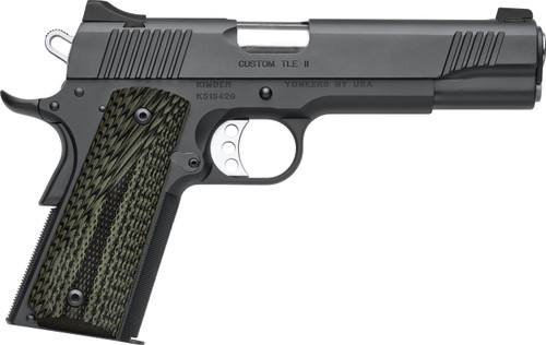 Kimber Custom TLE II 45 ACP Semi-Auto Pistol with Matte Black Finish and Low Profile Tritium Sights