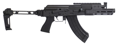 Century Arms Draco Tactical 7.62x39mm Semi-Auto Pistol with US Palm Furniture and Strike FSA Dual Folder Brace