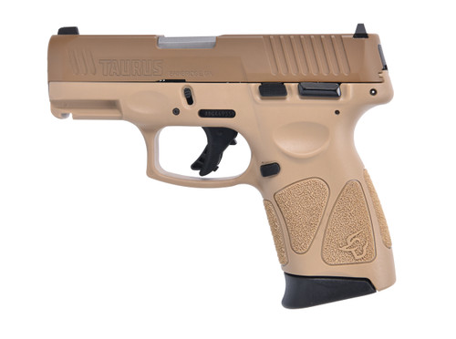 Taurus G3C 9mm Semi-Auto Pistol with Troy Coyote Finish and 3 Magazines