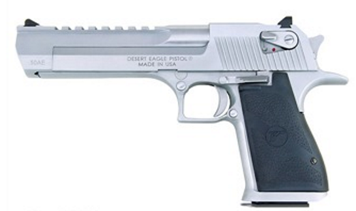 Magnum Research Desert Eagle .357 Magnum Semi-Auto Pistol with Chrome Finish and Steel Frame