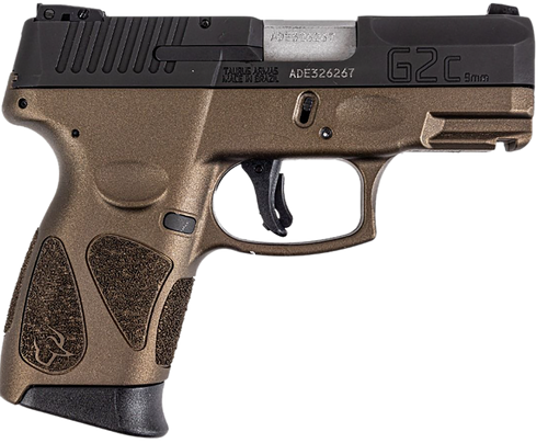 Taurus G2C 9mm Semi-Auto Pistol with 12-Round Magazines and White Dot Sights