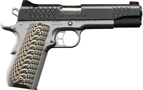 Kimber Aegis Elite Custom 9mm Semi-Auto Pistol with Fiber Optic Sights and Steel Frame