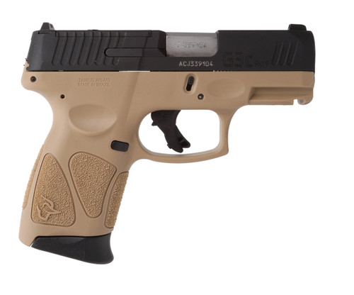Taurus G3C Optics Ready 9mm Semi-Auto Pistol with 12+1 Capacity and Matte Black Finish