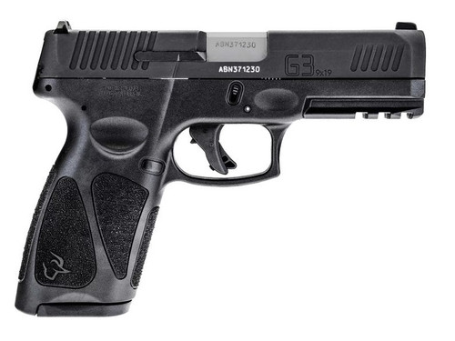 Taurus G3 SR 9mm Semi-Auto Pistol with Matte Black Finish and Picatinny Rail