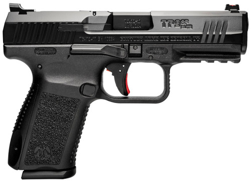 CANIK TP9SF Elite 9mm Semi-Auto Pistol with Fiber Optic Sights and Black Cerakote Finish