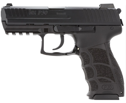Heckler and Koch P30 V3 9mm Semi-Auto Pistol with Night Sights and Interchangeable Grips