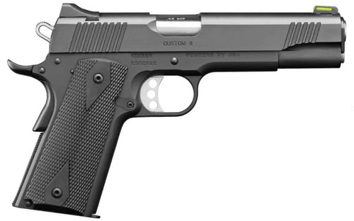 Kimber Custom II GFO 10mm Semi-Auto Pistol with Green Fiber Optic Sights