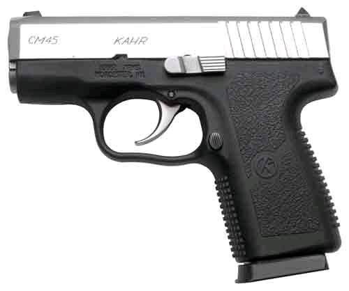 Kahr Arms CM45 45 ACP Semi-Auto Pistol with Matte Stainless Finish and 5-Round Magazine