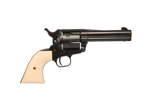 Taurus Deputy .45 Colt Revolver with Satin Blued Finish and Ivory-Style Steel Frame