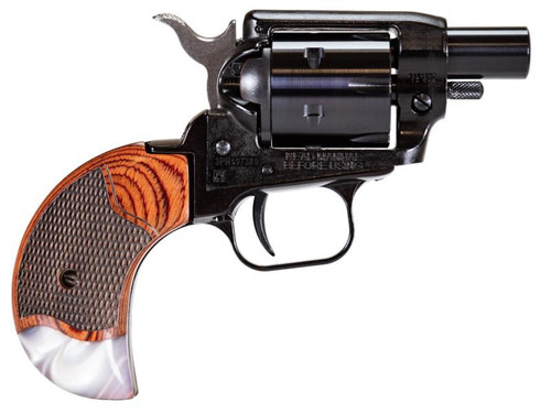 Heritage Manufacturing Barkeep .22 LR Revolver with Rosewood & Pearl Bird Head Alloy Frame