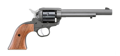 Ruger Wrangler .22 LR Revolver with Cobalt Blue Cerakote Finish and Walnut Grips