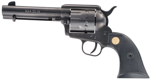 Chiappa Firearms 1873-22 Single-Action Revolver in .22 LR, Black Finish, 10-Round Capacity Chiappa Firearms 1873-22 Single-Action Revolver in .22 LR, Black Finish, 10-Round Capacity