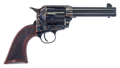 Taylor's & Company Gunfighter Defender Revolver in 45 Colt, 6-Shot Capacity, Blued Finish