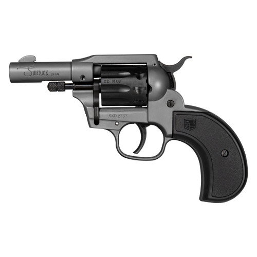 Diamondback Firearms Sidekick 22LR/22 Magnum Revolver with Dark Gray Cerakote Finish